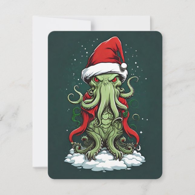 El reino Yuletide de Cthulhu: un Navidad aterrador (Anverso)
