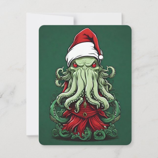 El reino Yuletide de Cthulhu: un Navidad aterrador (Anverso)
