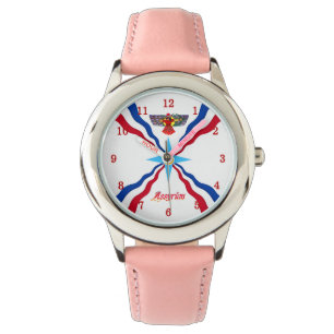 El reloj de la bandera asiria