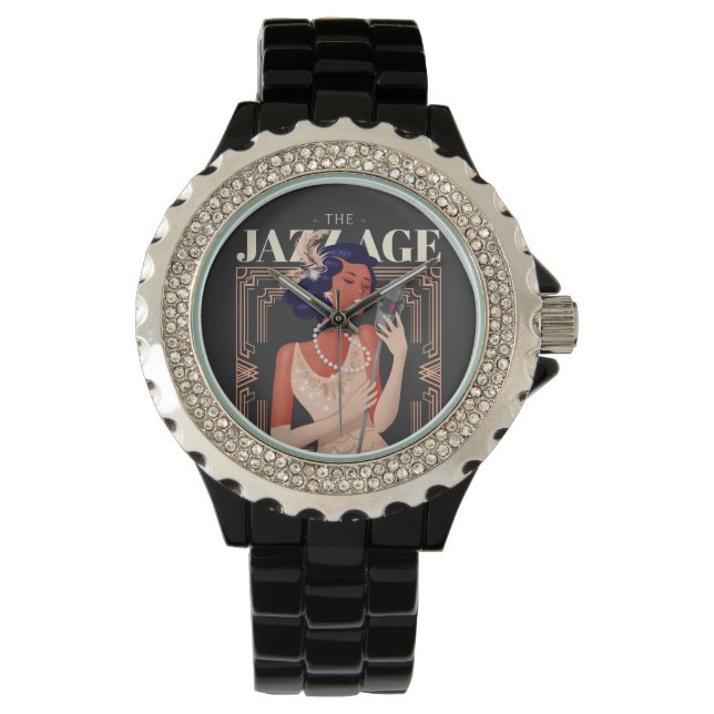 El reloj de la edad de jazz (Anverso)