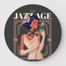 El reloj de la era del jazz