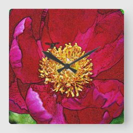 El reloj de la flor de abeja