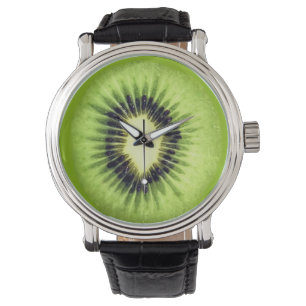 El reloj de la fruta de Kiwi