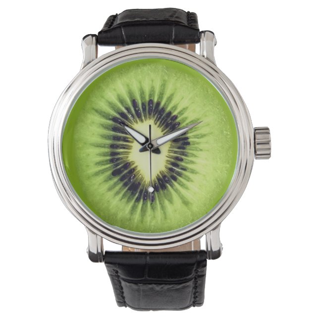 El reloj de la fruta de Kiwi (Anverso)