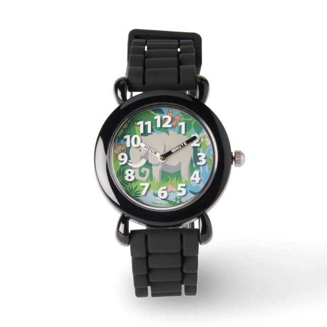 El reloj de la muñeca del elefante (Anverso)