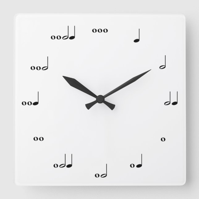 El reloj de la nota de la música original (Anverso)