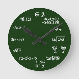 El reloj de las matemáticas y la física