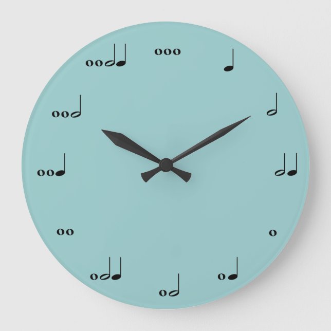 El Reloj de notas de música original (Anverso)