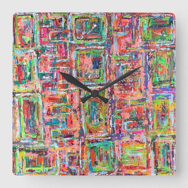 El reloj de pared de caja de Pandora (Anverso)