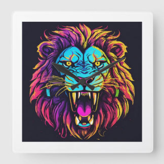 "El Reloj de pared de la cara del tigre de majesta
