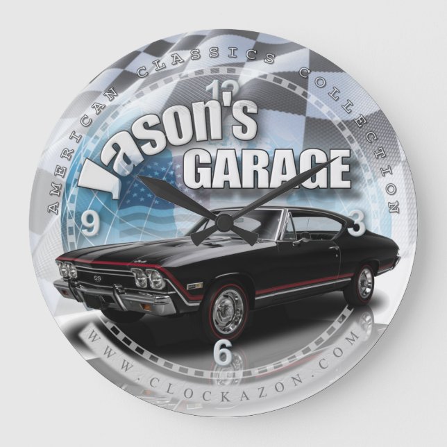 El reloj de pared de la chevelle de Garage de Jaso (Anverso)
