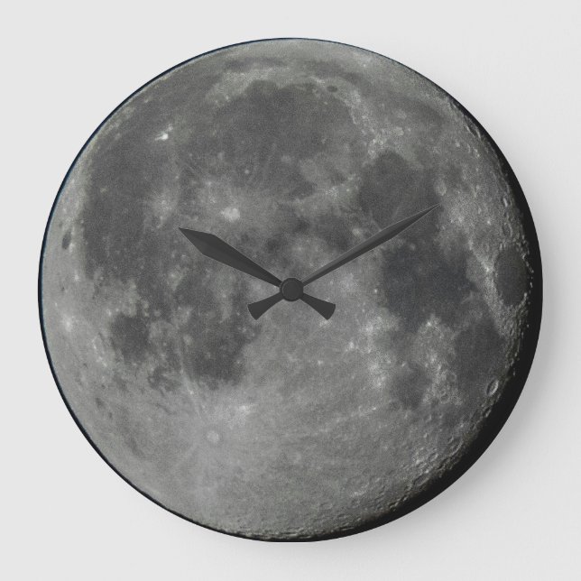 El reloj de pared de la luna (Anverso)