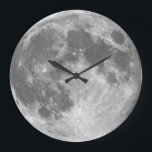 El reloj de pared de la luna<br><div class="desc">Diseño del reloj de pared de la luna</div>