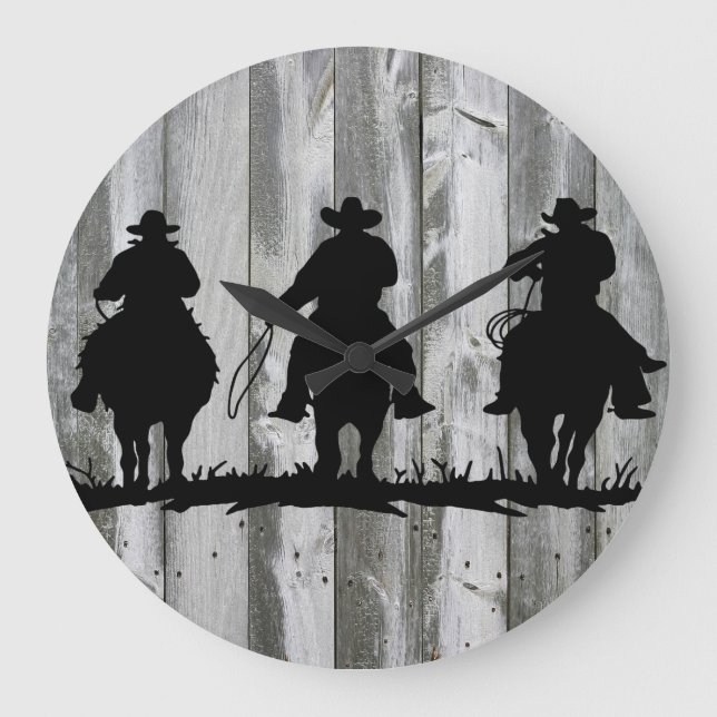 EL RELOJ DE PARED DE LA MANERA DEL VAQUERO (Anverso)