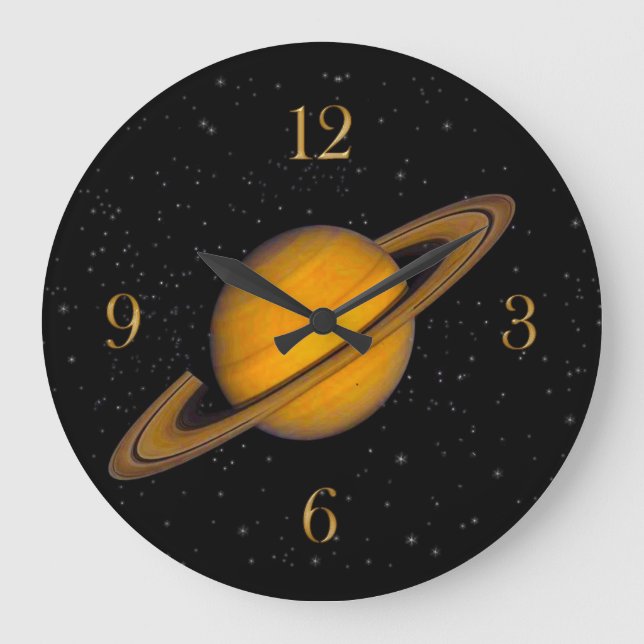 El reloj de pared de los amantes de la astronomía  (Anverso)