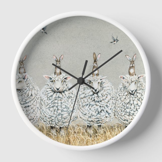 El reloj de pared de vanguardia (Anverso)