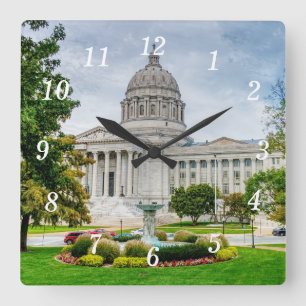 El reloj de pared del Capitolio de Misuri