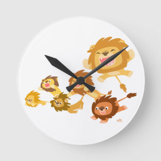 El reloj de pared del desfile de los leones Person