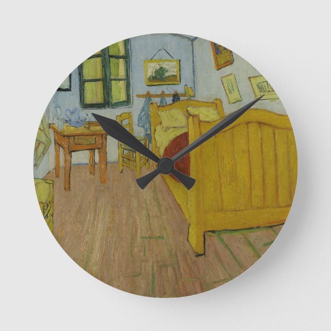 El reloj de pared del dormitorio (Anverso)