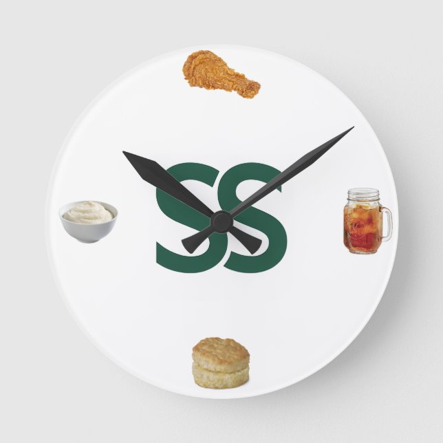 El reloj de pared del sur. (Anverso)