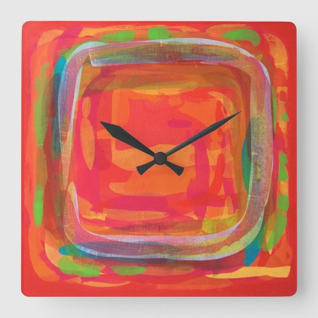 El reloj de pared del tubo (Anverso)