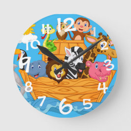 El reloj de pared infantil de los Personalizados á