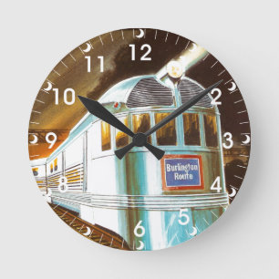 El reloj de pared pionero del Zephyr 1934