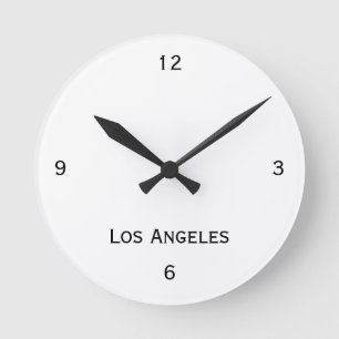 El reloj del muro de Los Ángeles