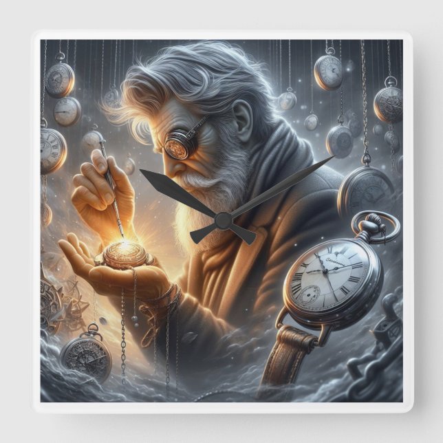 El reloj del muro del relojero (Anverso)