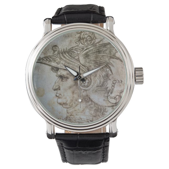 El reloj electrónico del guerrero impertinente de  (Anverso)