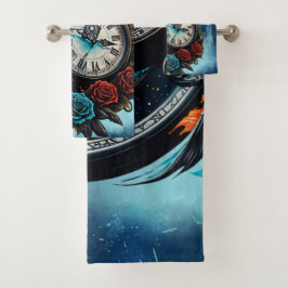 El reloj en la niebla del infinito.