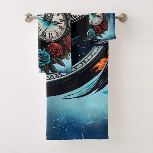 El reloj en la niebla del infinito. (In situ)