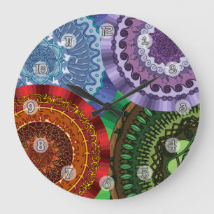 El Reloj Mandalas de los Elementos