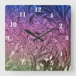 El reloj nocturno del árbol vivo