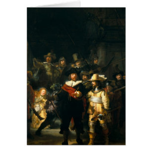 El reloj nocturno - Rembrandt