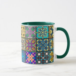 El remiendo ajusta la taza