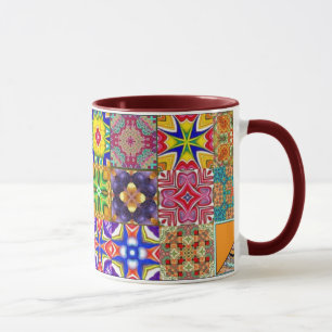 El remiendo ajusta la taza