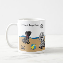 El rescate persigue la taza de la roca