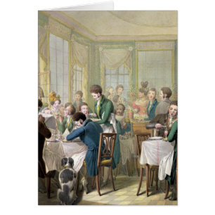 El restaurante en el Palais Royal, 1831
