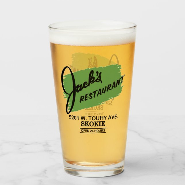 El restaurante Jack, Skokie, Illinois (Reverso (lleno))