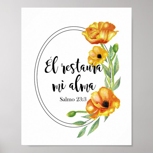 El restaurante mi alma Póster (Frente)