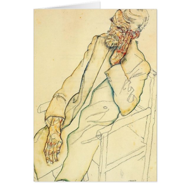 El retrato de Egon Schiele- de Juan daña (Frente)