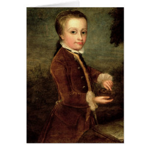 El retrato de Wolfgang Amadeus Mozart envejeció