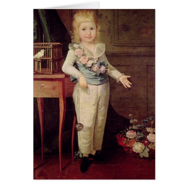 El retrato supuso ser Louis XVII (Frente)