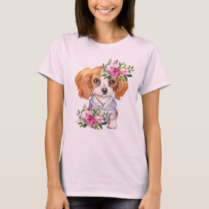 El Rey Charles Cavalier Camiseta femenina de Cacho