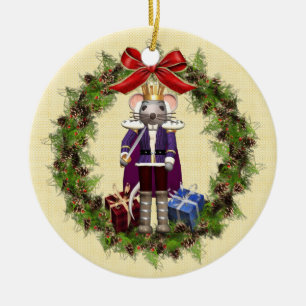 El rey del ratón Buon Natale Ornamento italiano d