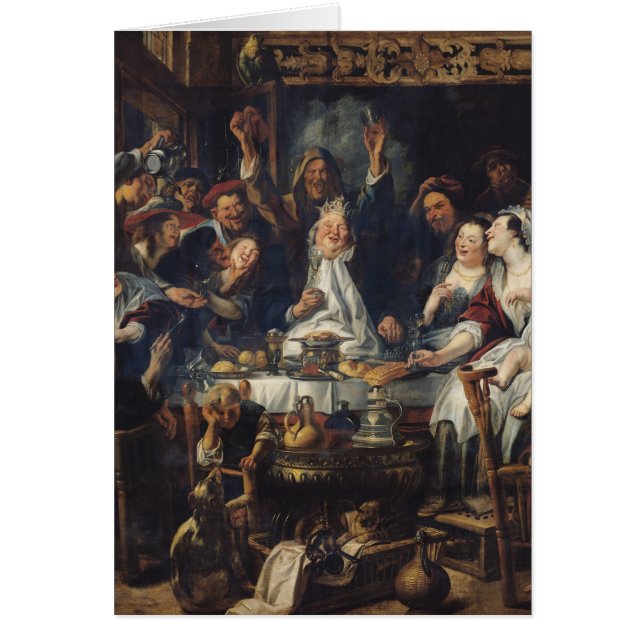 El rey está bebiendo (Frente)