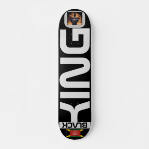 EL REY NEGRO JAM. Cubierta para skateboard de 3/4"