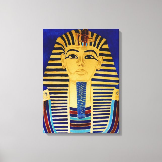El Rey Tut Tutankhamun La impresión del arte de lo (Anverso)