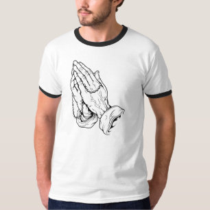 El rezo da la camiseta básica del campanero de lo